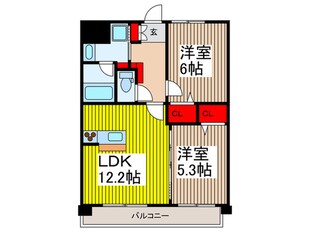 アロッジオの物件間取画像